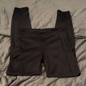 Patagonia Black womens Performance Leggings with Side Pockets